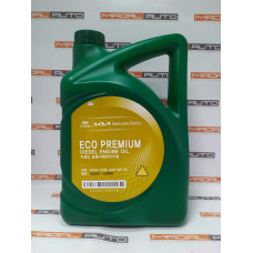 Масло моторное синтетическое Hyundai Eco Premium Diesel 0W-30 05200-00640 (6L)