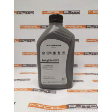 Масло моторное синтетическое VAG Longlife III FE 0W-30 GS55545M2 (1L)