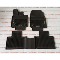 Коврики в салон резиновые LEXUS RX V 2022- PT206-48231-20