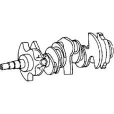 Коленвал CHRYSLER DODGE 2.7 V6 4663638