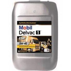 Масло моторное синтетическое Mobil Delvac 1 ESP 5W-40 (20L) 154812