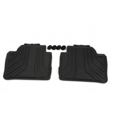 Коврики в салон резиновые задние с бортиком BMW 3'' series F30 F31 F34 F35 F80 51472219802