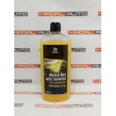 Автошампунь с карнаубским воском Wash & Wax 1L 110410